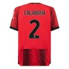 Camiseta de fútbol AC Milan Calabria 2 Primera Equipación 23-24 - Hombre